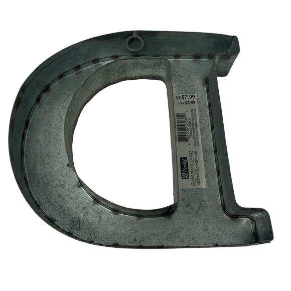 Galvanized Metal Letters Spelling C O D Y Kids Bedroom Home Decoration 6 X 5 In - Picture 8 of 10